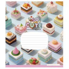 Тетрадь ученическая "So Cute" 024-3359K-1 в клетку, 24 листов