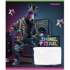 Тетрадь ученическая "Dance star" 018-3276K-5 в клетку, 18 листов