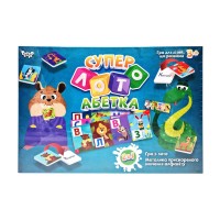 Настольная обучающая игра "Суперлото" Алфавит СЛА-01U Укр