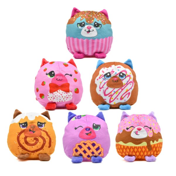 Детская мягкая игрушка "Котик в банке" Misfittens 03948(W3) в ассортименте