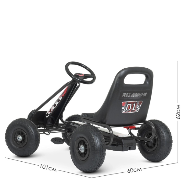 Велокарт дитячий Bambi kart M 0645(2)-2 чорний