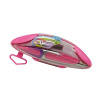 Циркуль 201 пластик Розовый Циркуль 201 пластик Розовый