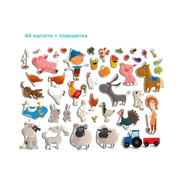 Развивающая магнитная игра "Ферма" DoDo 200206