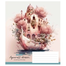 Тетрадь общая «Aquarell dream» 036-3289L-2 в линию, 36 листов
