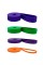 Резиновые петли для тренировок "Pro Loop Bands" NE-SET-452 4шт