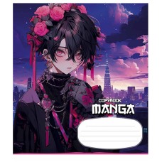 Тетрадь ученическая "MANGA" 018-3323K-5 в клетку, 18 листов