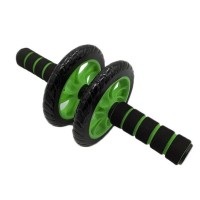 Ролик для преса подвійний FitGo зелений NE-F-003