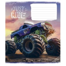 Тетрадь ученическая "Offroad masters" 018-3287L-1 в линию, 18 листов