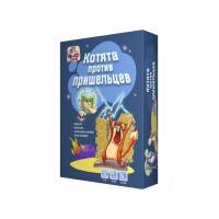 Настольная игра "Коты против Пришельцев" Bombat 800385 рус