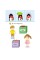 Игра-блокнот "Сгибаю-разгибаю Me and my family" 15701 английский язык