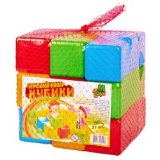 Игровой набор цветных кубиков 09064, 27 шт