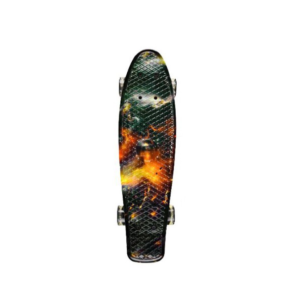 Скейт "Пенни борд" SC20417 PU колеса со светом, 56 см