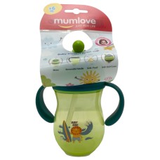 Поильник с трубочкой MGZ-0312(Green) 260 мл