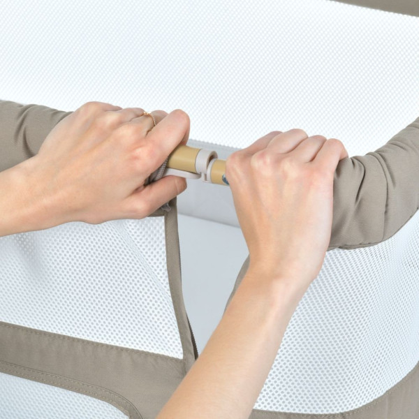 Дитяче приставне ліжко INTENSE ME 1180-W Taupe Beige