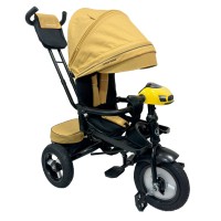 Детский трехколесный велосипед MT 1007-10 желтый