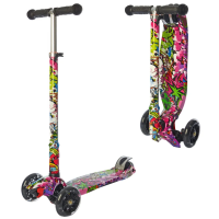 Самокат детский MAXI iTrike JR 3-055-WP5 складной