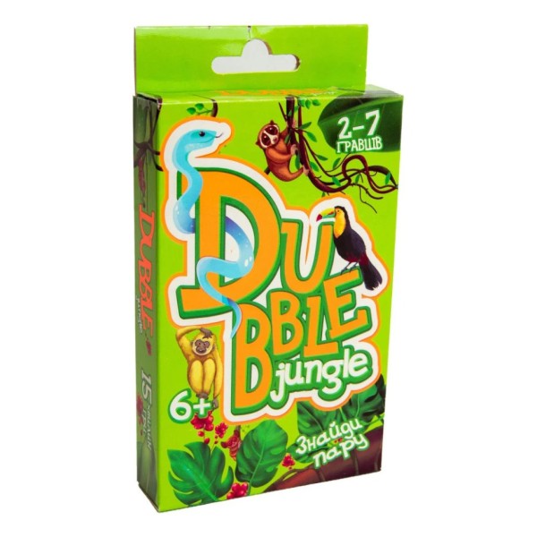 Настільна гра "Dubble jungle" Strateg 30344