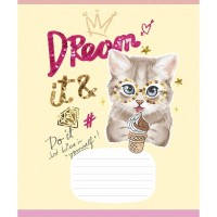 Зошит учнівський "I love you" 012-3295L-5 в лінію, 12 аркушів