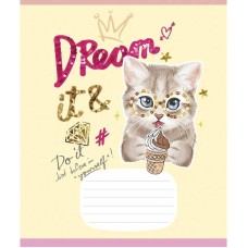 Тетрадь ученическая "I love you" 012-3295L-5 в линию, 12 листов
