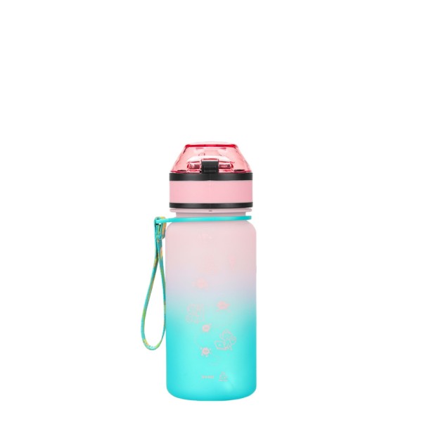 Детская бутылка для воды LittleBig UZSPACE 3020(Pink-Blue) 350 мл, розовато-голубая