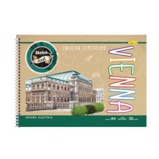 Скетчбук "Крафт" СБК-А4-32 А4, 32 листа Vienna