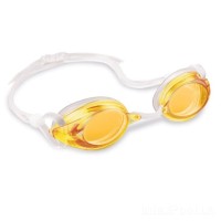 Дитячі окуляри для плавання Intex 55684, розмір L, (8+), обхват голови ≈ 54 см Помаранчевий