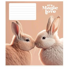 Тетрадь ученическая "It's a magic love" 012-3300L-3 в линию, 12 листов
