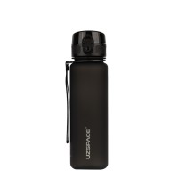 Пляшка для води UZSPACE 3026(Black) 500 мл, чорна