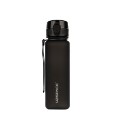 Пляшка для води UZSPACE 3026(Black) 500 мл, чорна