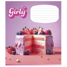 Тетрадь ученическая "Girly" 024-3330L-1 в линию, 24 листов