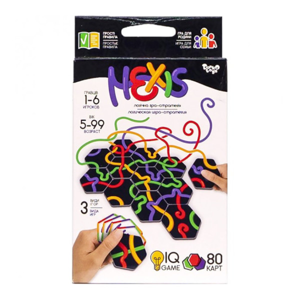 Настольная развлекательная игра "Hexis" Danko Toys G-HEX-01-01 рос