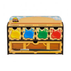 Деревянная настольная игра "Цвета" Ubumblebees (ПСД071) PSD071 сортер-комодик