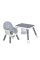 Дитячий стільчик для годування 2 в 1 M 6041 Gray
