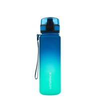 Бутылка для воды UZSPACE 3026(Blue-Green) 500 мл сине-зеленая