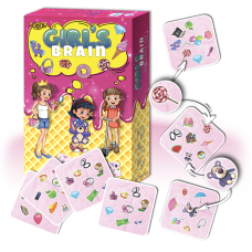 Настільна гра "GIRL'S BRAIN" MKZ0807 правила укр. і рос. мовами