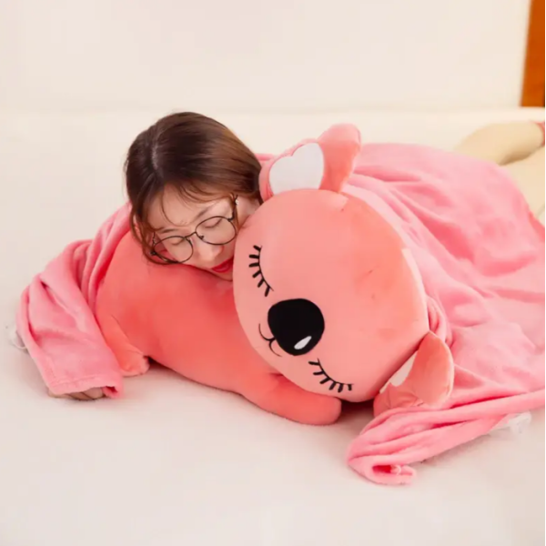 Детская мягкая игрушка "Коала" L1129(Pink) игрушка с пледом, размер 50 см