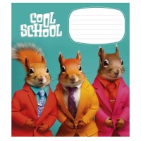 Тетрадь ученическая "Cool School" 012-3307L-2 в линию, 12 листов