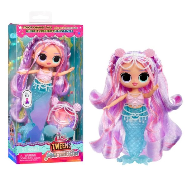 Игровой набор с куклой "Лана Мерин" L.O.L. Surprise! 510444 серии "Tweens Mermaids!" с аксессуарами