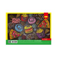 Альбом для рисования АП-0308, 20 листов, 100 г/м2 Pizza party