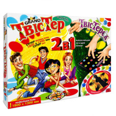 Напольная игра Твистер + настольная Твистерок 4423, 2в1