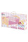 Ліжечко для ляльки Рожеве Технок 4494TXK(Pink) 45х26х24 см
