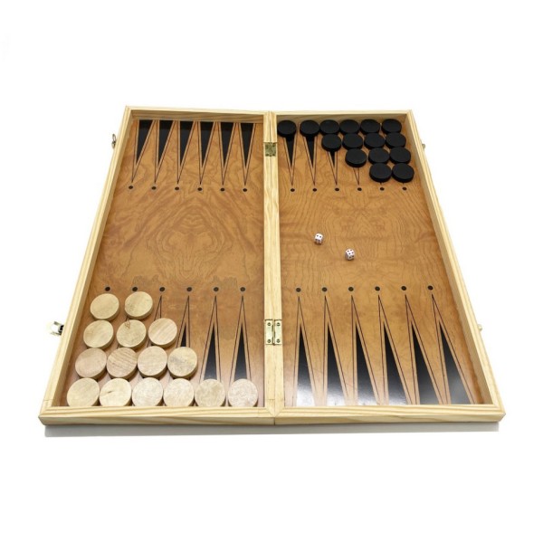 Набор настольных игр "Шахматы, нарды, шашки 3 в 1" Set 3 NE-LG-6 игровая платформа 30х30 см