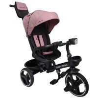 Велосипед дитячий триколісний MT 1002-1 Mauve Pink з батьківською ручкою