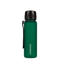 Пляшка для води UZSPACE 3026(Dark-Green) 500 мл, темно-зелена