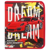 Папка для тетрадей на молнии "Dream sport car" АП-1001-5
