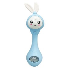 Интерактивная игрушка-погремушка "Зайчик" MGZ-1210(Blue)