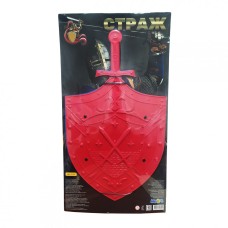 Набор "Страж" 21233  щит, 1 меч Red