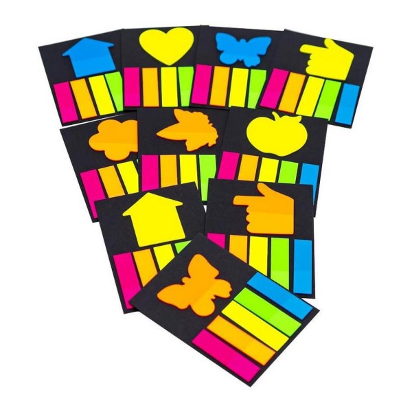 Закладка неоновая "Stick Notes" COLOR-IT Р19-1 в ассортименте