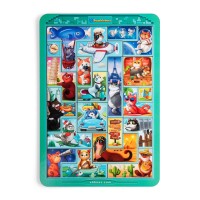 Деревянный сортер "Тетрис большой - Котики" (ПСД125) PSD125