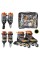 Дитячі ролики Extreme Motion RL2436 колеса що світяться, сірий, S (30-33)